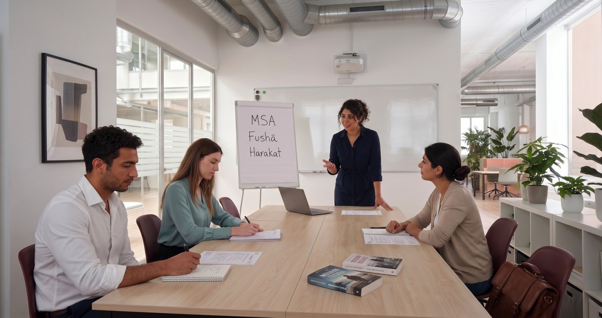 Docente madrelingua WorldBridge tiene un corso di arabo in presenza a piccoli gruppi a Milano