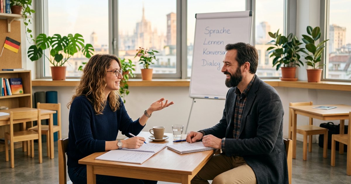 Impara il tedesco in presenza a Milano Porta Garibaldi. Scegli il corso personalizzato con docenti madrelingua e programmi su misura per te.