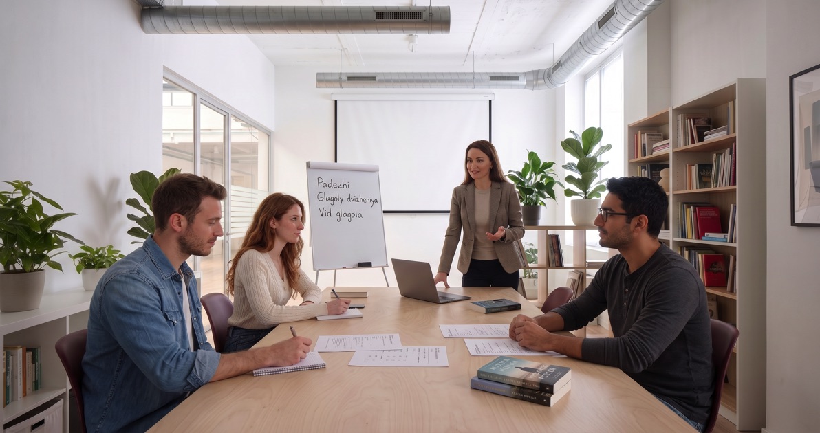 Docente madrelingua WorldBridge tiene un corso di russo in presenza a piccoli gruppi a Milano