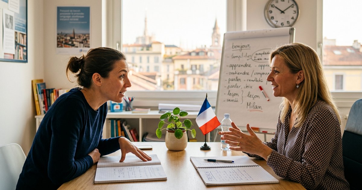 Raggiungi i tuoi obiettivi in tempi brevi. Scopri il corso di francese intensivo in presenza a Milano Porta Garibaldi con programmi su misura.