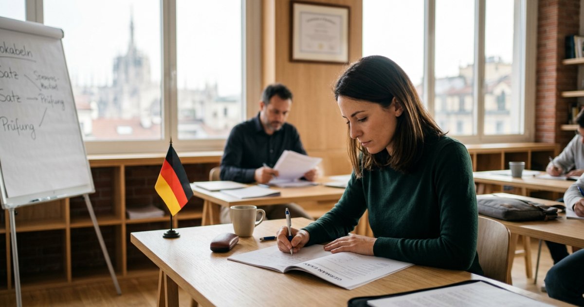 Supera i test Goethe e TestDaF. Scopri il corso di preparazione alle certificazioni di tedesco in sede a Milano Porta Garibaldi con simulazioni.